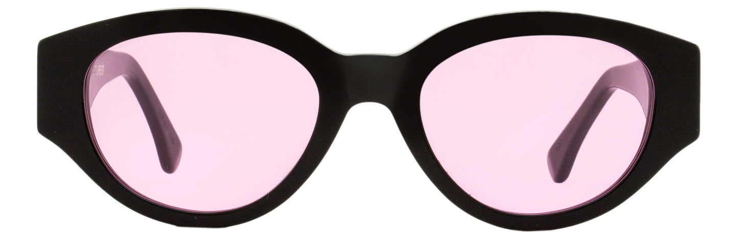 Retrosuperfuture Cat Eye Sunglasses Drew Mama OD2 Black 53mm