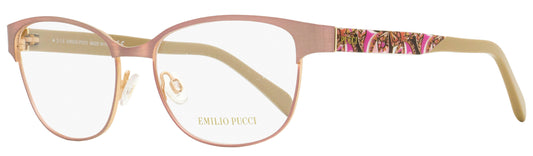 Emilio Pucci Oval Eyeglasses EP5016 074 Pink/Powder Pink 53mm 5016