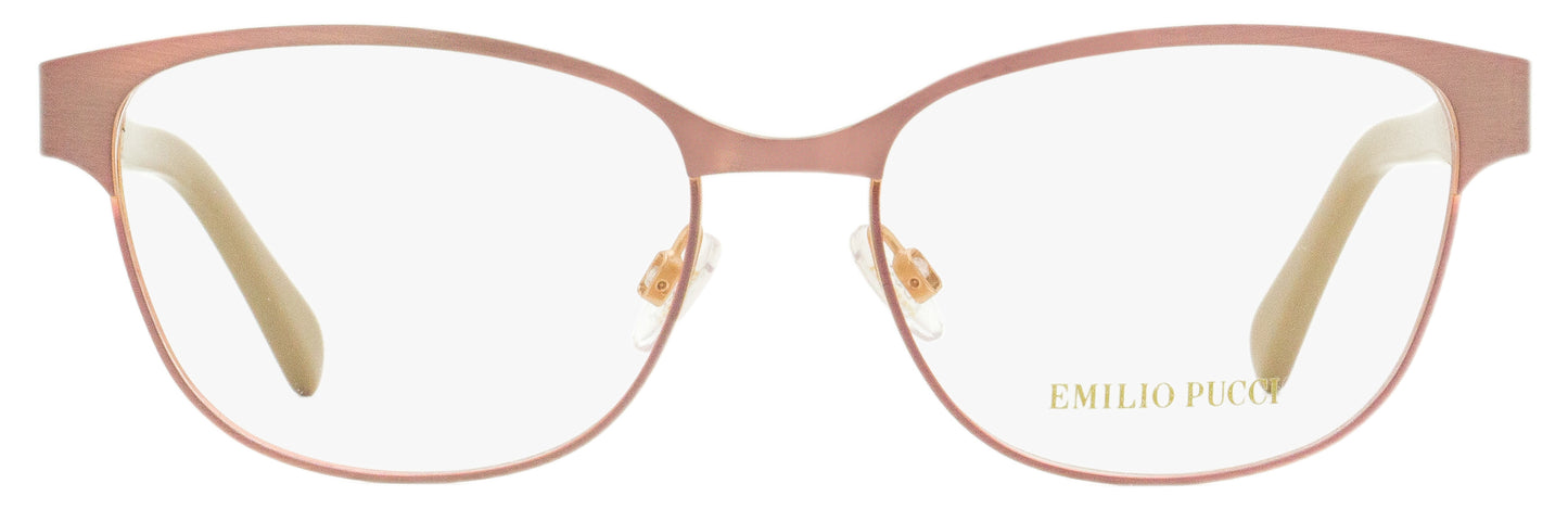 Emilio Pucci Oval Eyeglasses EP5016 074 Pink/Powder Pink 53mm 5016