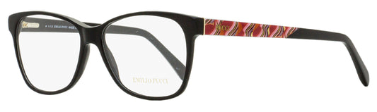 Emilio Pucci Rectangular Eyeglasses EP5034 001 Black 54mm 5034