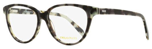 Emilio Pucci Oval Eyeglasses EP5077 020 Gray Havana 53mm 5077