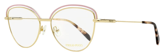 Pucci Refined Butterfly Eyeglasses EP5170 074 Gold/Rose 55mm