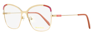Pucci Color Block Eyeglasses EP5202 028 Gold/Rose 55mm
