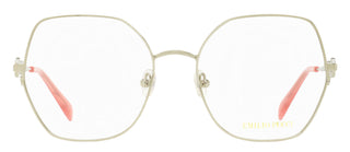 Pucci Oversized Octagonal Eyeglasses EP5204 016 Palladium/Pink 55mm