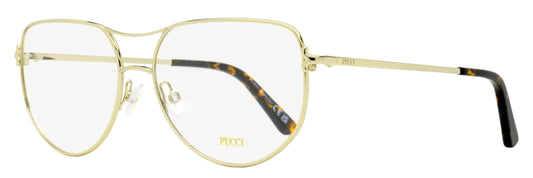 Pucci Clip-On Eyeglasses EP5247 032 Gold 59mm