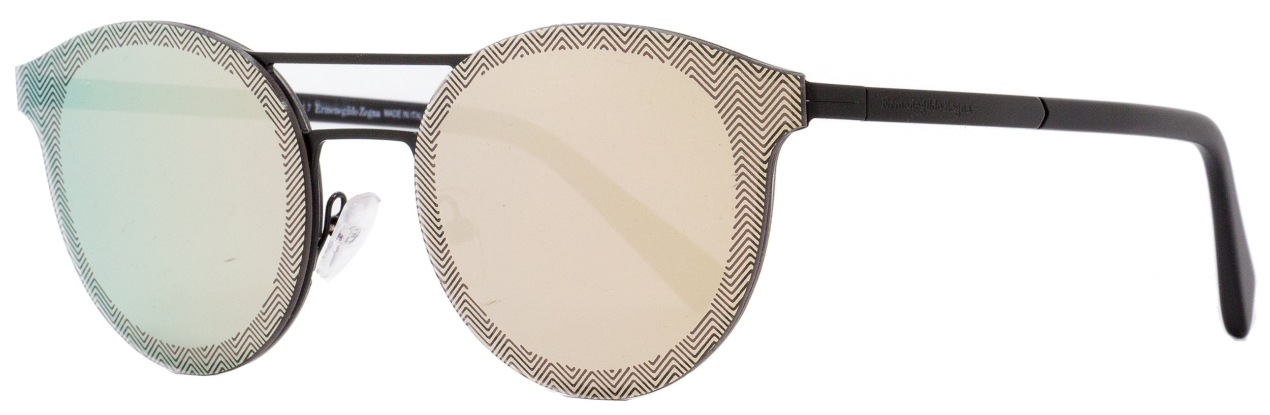 Zegna Oval Sunglasses EZ0085 02L Matte Black 60mm 85 – Stepani Style