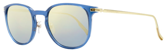 Zegna Mirrored Sunglasses EZ0136 90X Gold/Blue 54mm 136