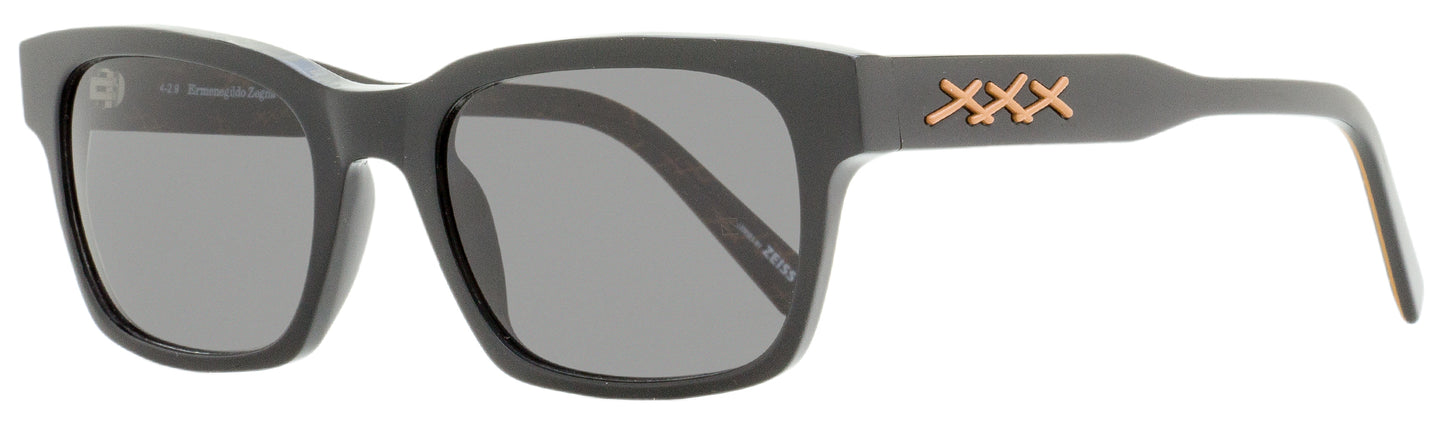 Zegna XXX Sunglasses EZ0142 01A Black 55mm 142