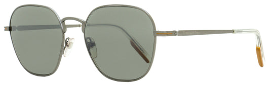 Zegna EZ0174 Square Sunglasses 08A Gunmetal 53mm