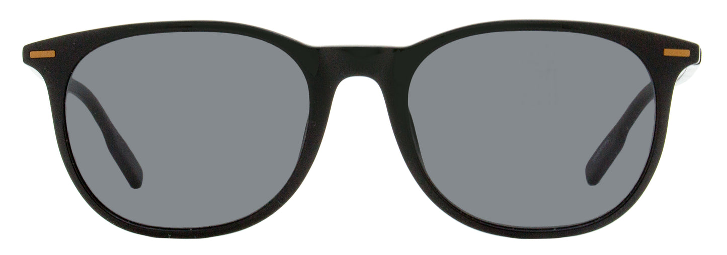 Zegna Leggerissimo Sunglasses EZ0203 01A Black  53mm