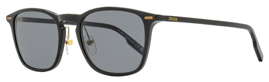 Zegna Leggerissimo Sunglasses EZ0211-H 01A Black  52mm