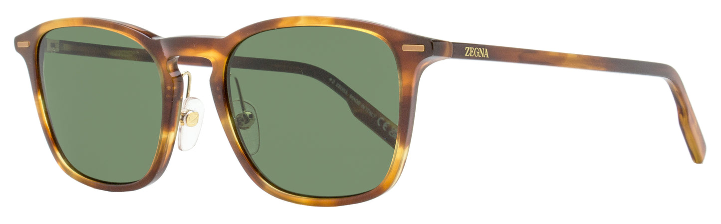 Zegna Leggerissimo Sunglasses EZ0211-H 56N Havana 52mm