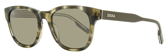 Zegna Classic Sunglasses EZ0222 20J Gray-Brown Melange 52mm