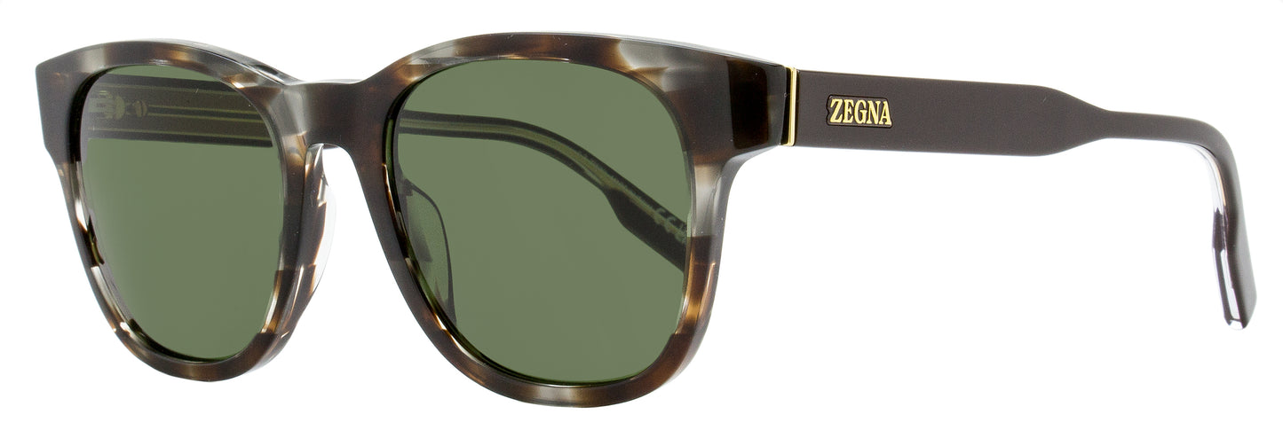 Zegna Classic Sunglasses EZ0222 50N Gray Havana 52mm