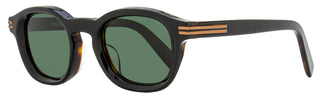 Zegna Aurora I Sunglasses EZ0229 05N Black/Havana 47mm