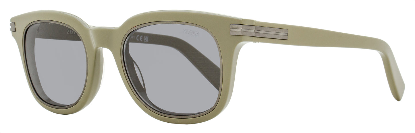 Zegna Road Brand Sunglasses EZ0238 45A Dark Beige 50mm