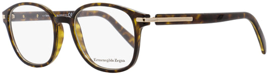 Zegna Oval Eyeglasses EZ5004 052 Dark Havana/Gold 49mm 5004