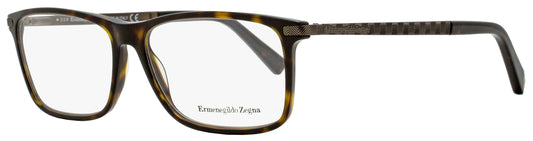 Zegna Rectangular Eyeglasses EZ5060 052 Dark Havana/Bronze 55mm 5060