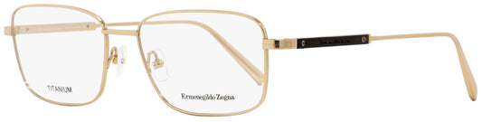 Zegna Rectangular Eyeglasses EZ5063 028 Gold/Havana 56mm 5063