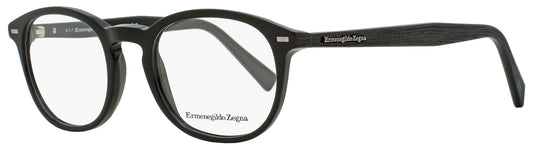 Zegna Oval Eyeglasses EZ5070 005 Black 48mm 5070