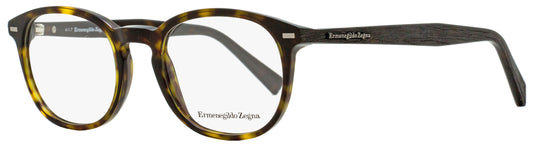 Zegna Oval Eyeglasses EZ5070 052 Dark Havana 48mm 5070