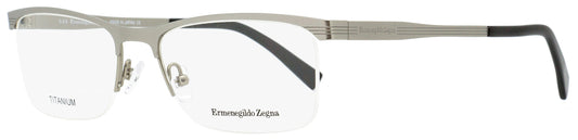 Zegna Semi-Rimless Eyeglasses EZ5079 016 Titanium Black 55mm 5079