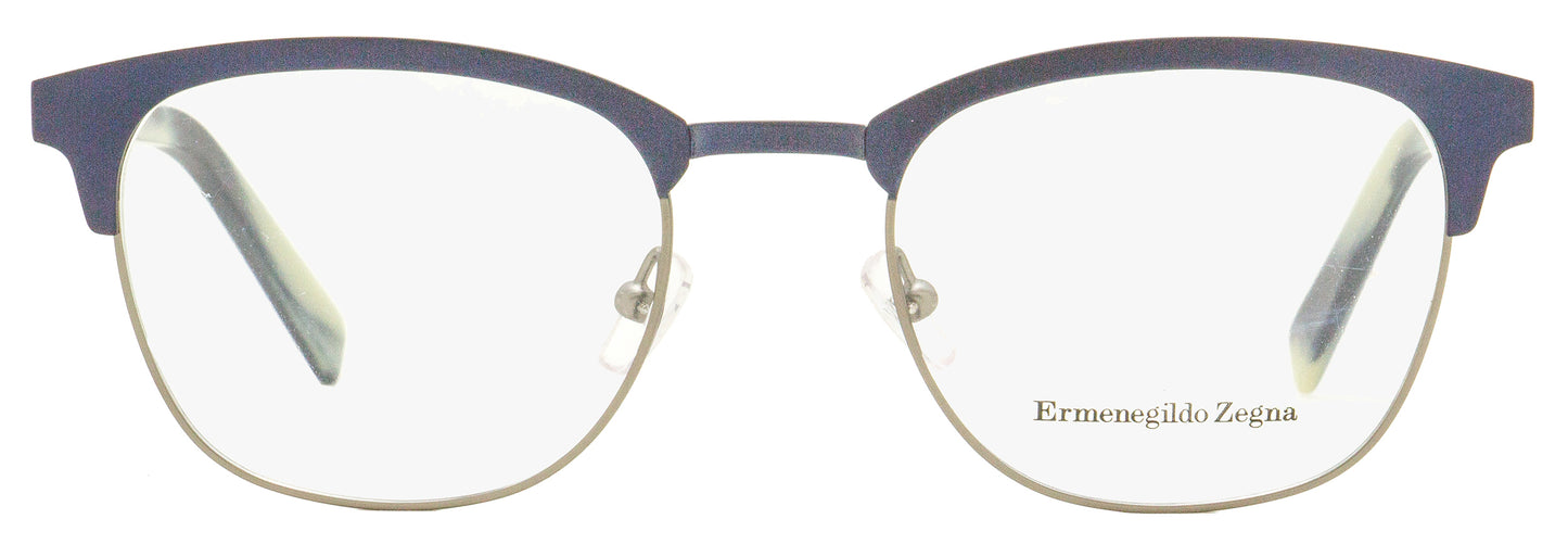 Zegna Classic Eyeglasses EZ5099 091 Matte Blue/Horn 50mm 5099