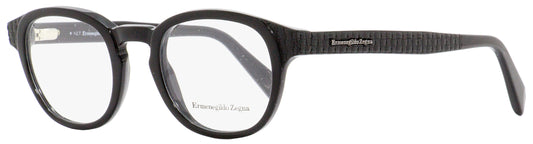 Zegna Rectangular Eyeglasses EZ5108 001 Black 48mm 5108