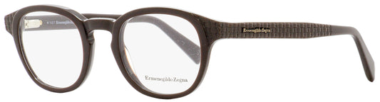 Zegna Rectangular Eyeglasses EZ5108 050 Dark Brown 48mm 5108