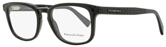 Zegna Rectangular Eyeglasses EZ5109 001 Black 52mm 5109