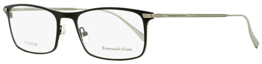 Zegna Titanium Eyeglasses EZ5110 001 Black/Ruthenium 55mm 5110