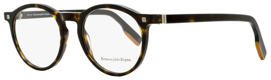 Zegna Round Eyeglasses EZ5122 052 Dark Havana 50mm 5122