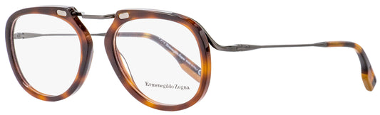 Zegna Oval Eyeglasses EZ5124 052 Dark Havana 50mm 5124