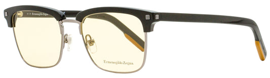 Zegna Rectangular Eyeglasses EZ5139 001 Black/Dark Ruthenium 52mm 5139