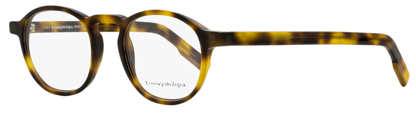 Zegna Oval Eyeglasses EZ5144 052 Havana 48mm 5144