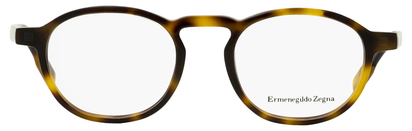 Zegna Oval Eyeglasses EZ5144 052 Havana 48mm 5144