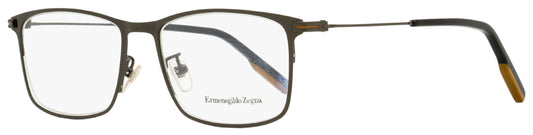 Zegna Rectangular Eyeglasses EZ5154D 012 Dark Ruthenium/Black 55mm 5154