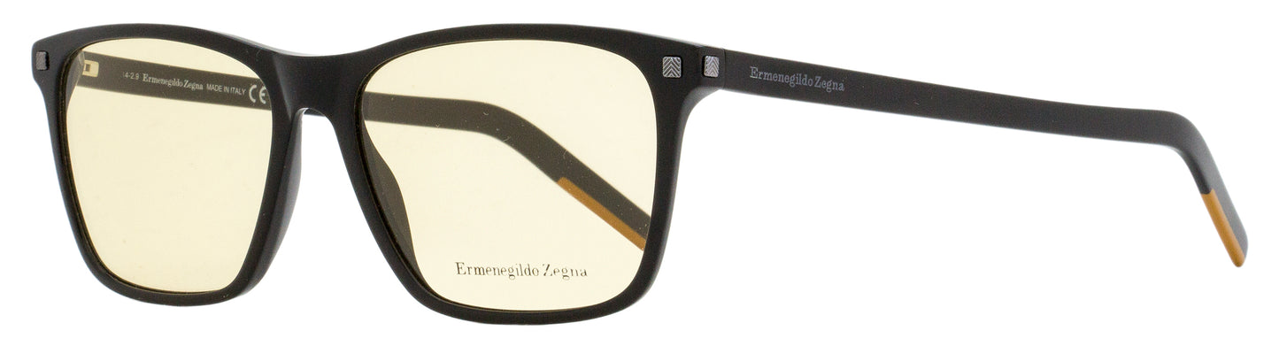 Zegna Thin Frame Eyeglasses EZ5161 001 Black 56mm 5161