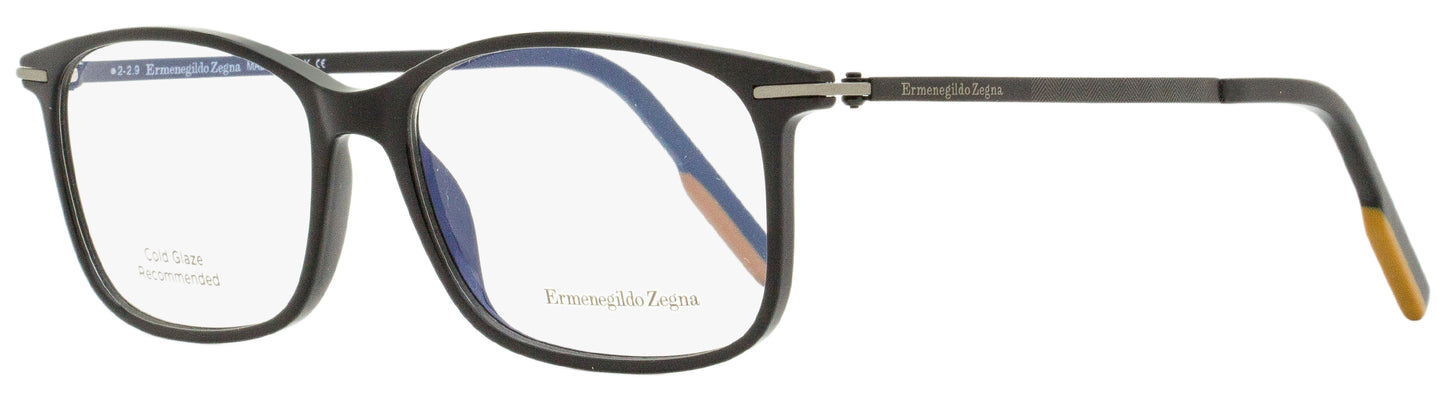 Zegna Rectangular Eyeglasses EZ5172 001 Black 56mm 5172