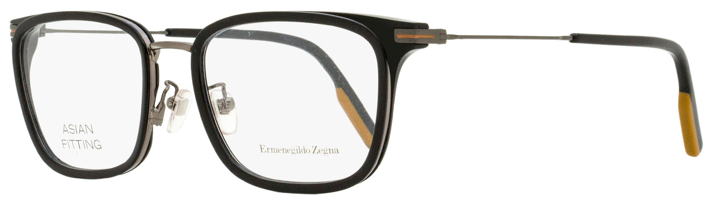 Zegna Alternative Fit Eyeglasses EZ5178D 001 Black/Ruthenium 55mm 5178