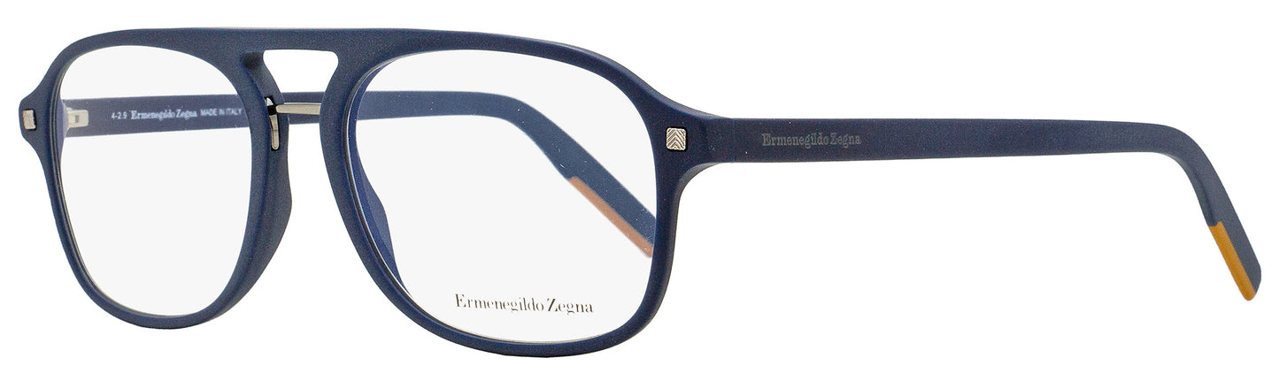 Zegna Leggerissimo Eyeglasses EZ5181 091 Matte Blue 55mm 5181