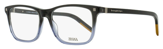Zegna Vicuna Rectangular Eyeglasses EZ5187 005 Gray Gradient 56mm