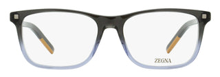 Zegna Vicuna Rectangular Eyeglasses EZ5187 005 Gray Gradient 56mm