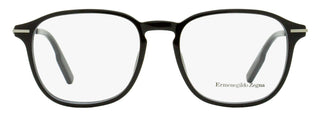 Zegna Soft Square Eyeglasses EZ5229 001 Black 52mm