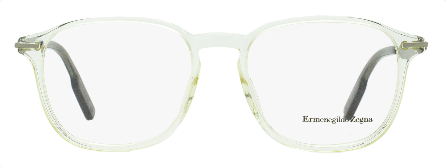 Zegna Soft Square Eyeglasses EZ5229 026 Crystal 52mm