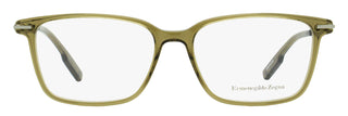 Zegna Rectangular Leggerissimo Eyeglasses EZ5246 051 Sage/Ruthenium 54mm