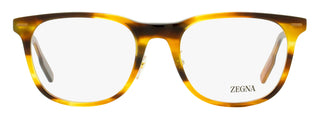 Zegna Rounded Leggerissimo Eyeglasses EZ5248-H 056 Brown Melange 53mm