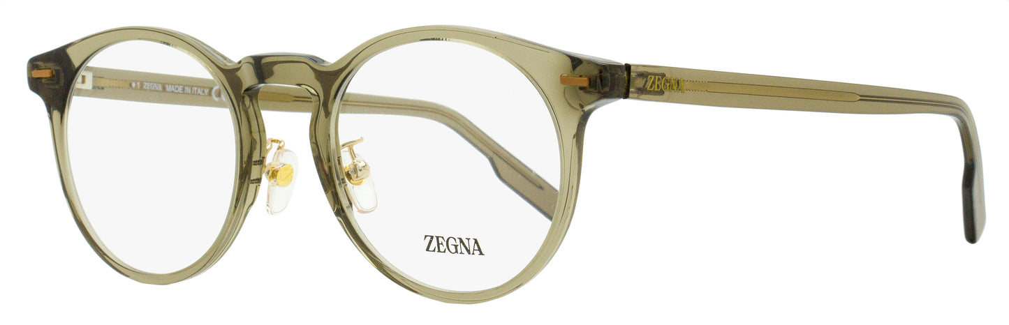 Zegna Pantos Leggerissimo Eyeglasses EZ5249-H 051 Transparent Mastic 50mm