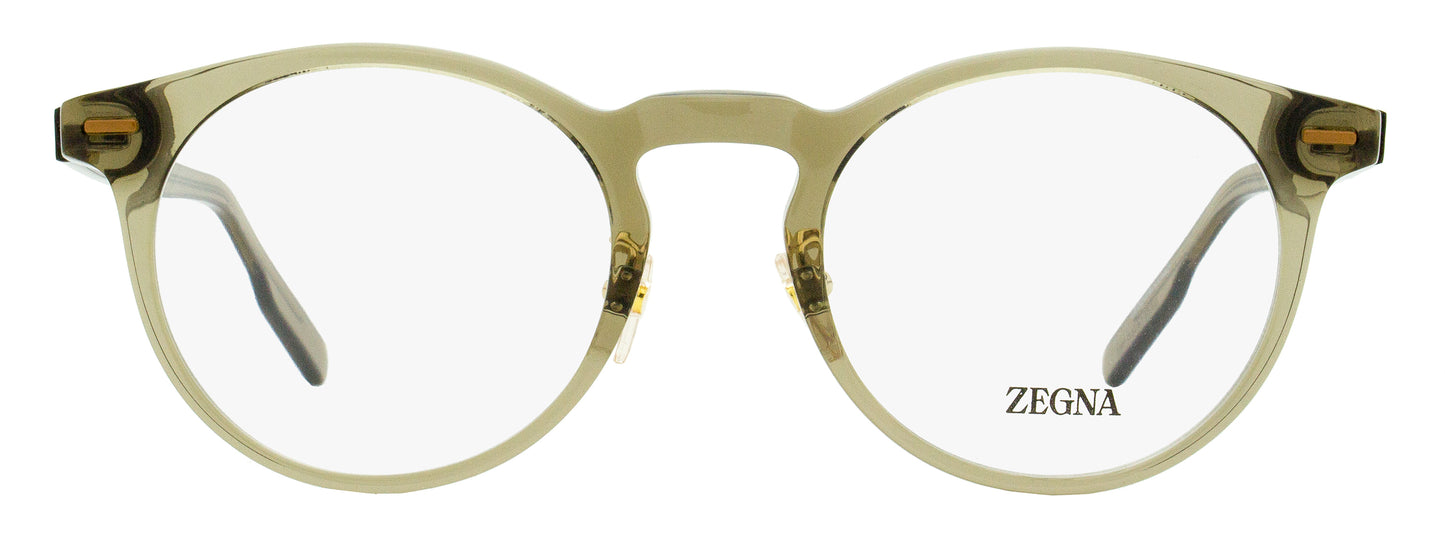 Zegna Pantos Leggerissimo Eyeglasses EZ5249-H 051 Transparent Mastic 50mm