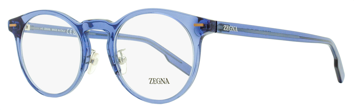 Zegna Pantos Leggerissimo Eyeglasses EZ5249-H 090 Transparent Blue 50mm
